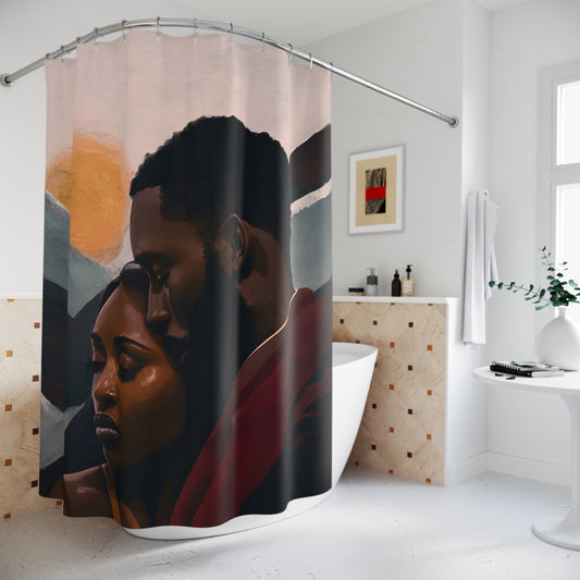 Love Mountain Shower Curtain